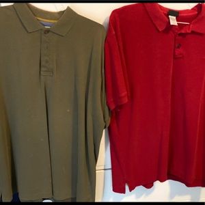 2 Patagonia Polo Shirts Size L